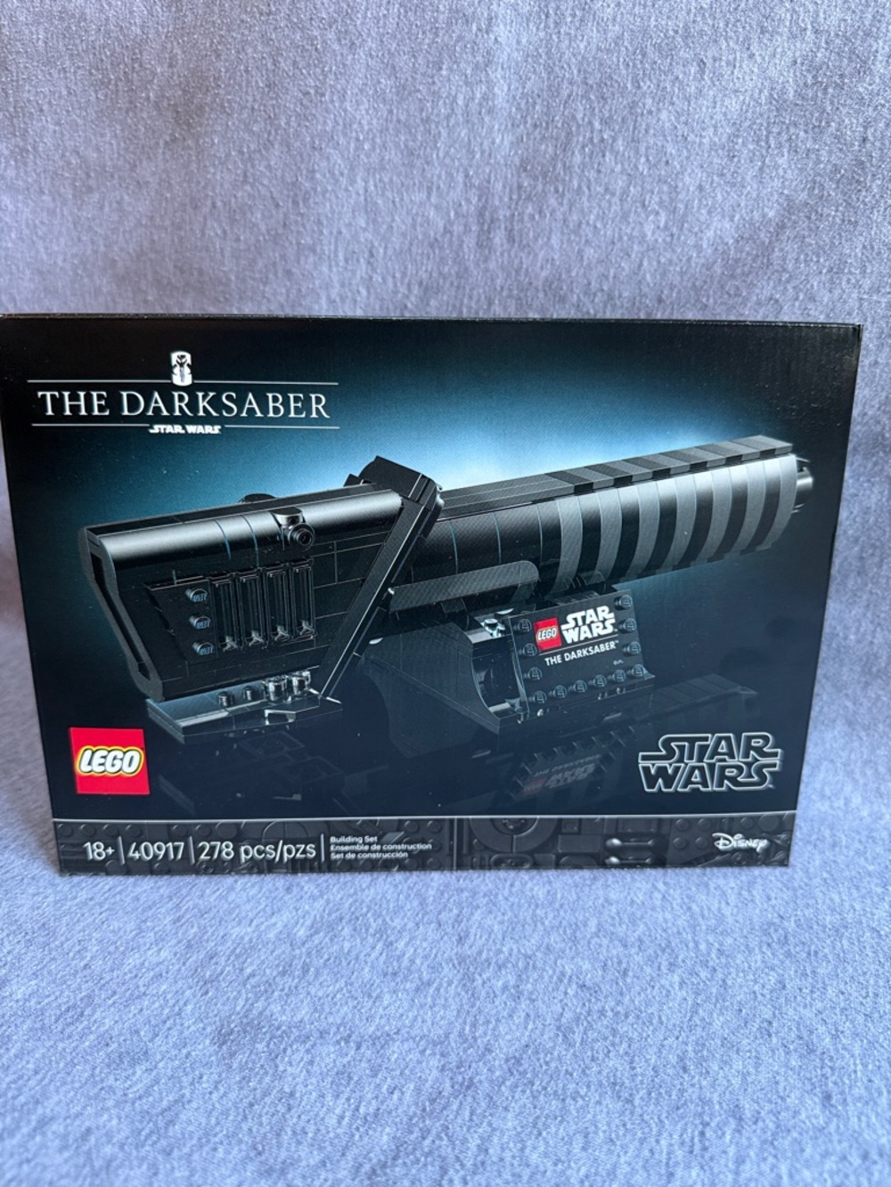 LEGO 40917 Black Star Wars The Darksaber Display Model